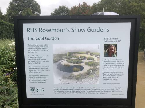 One months rain in just 24 hours but we still enjoyed a great day out at RHS Rosemoor