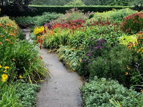 One months rain in just 24 hours but we still enjoyed a great day out at RHS Rosemoor