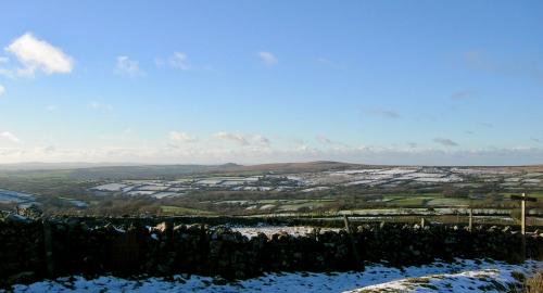 A light dusting of snow on Christmas morning