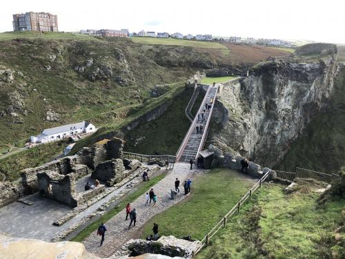 Tintagel Castle and the legend of King Arthur