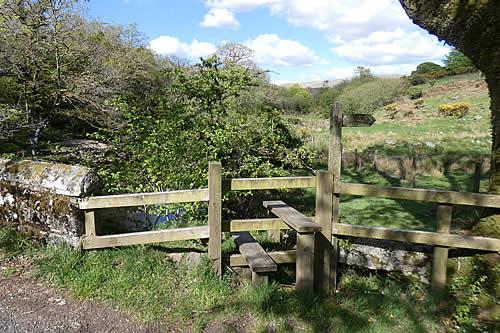 Countryside walks close to Moorview Cottage