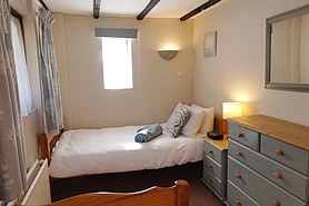 Twin bedded room on ground floor