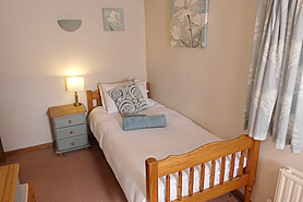 Twin bedded room on ground floor